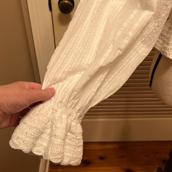 83. ๐HP๐. Free People Megan Crochet Top in Ivory - Picture 8 of 17